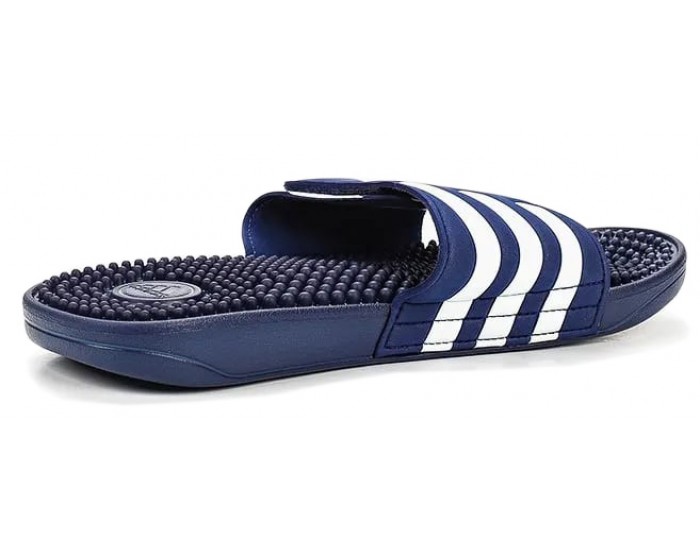 Adidas Adissage синие с белым