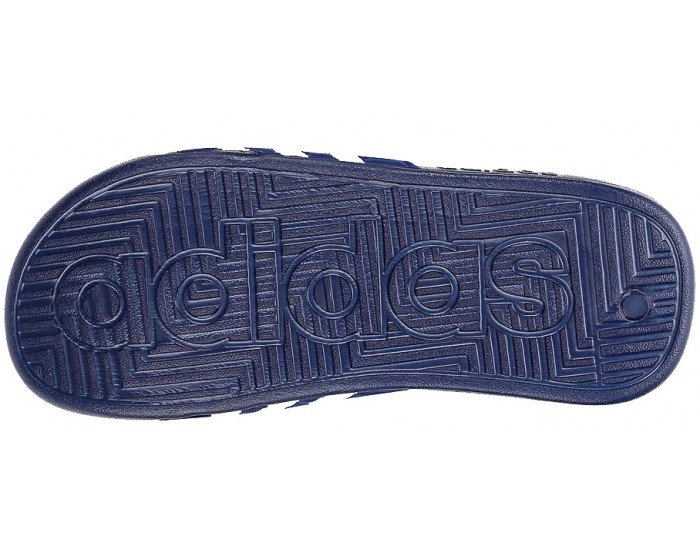 Adidas Adissage синие с белым