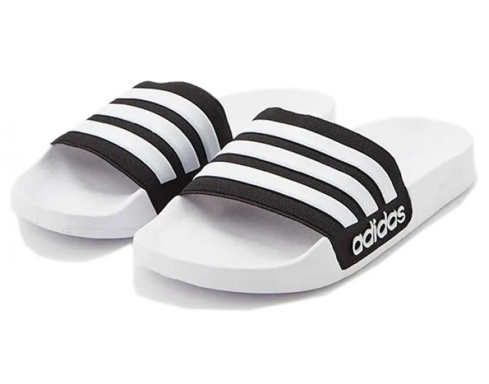 Adidas Adilette Shower белые с черным