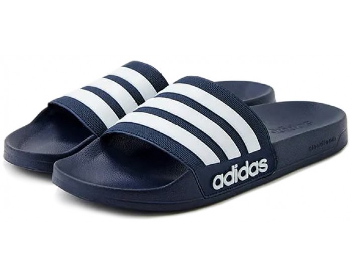 Adidas Adilette Shower синие с белым