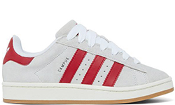 Adidas Campus 00s Crystal White Scarlet