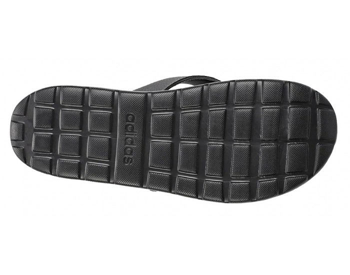 Adidas Comfort Flip Flop черные с серым