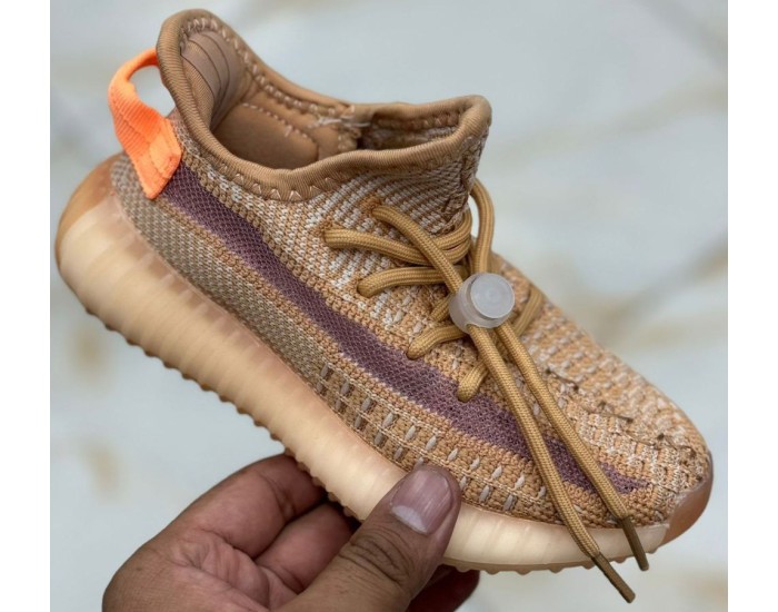 Adidas Yeezy Boost 350 V2 Glay Glow Kids детские