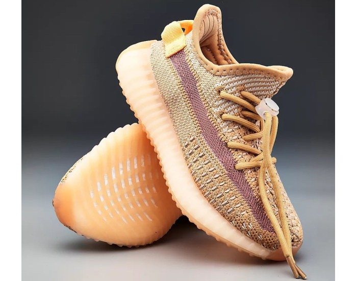 Adidas Yeezy Boost 350 V2 Glay Glow Kids детские