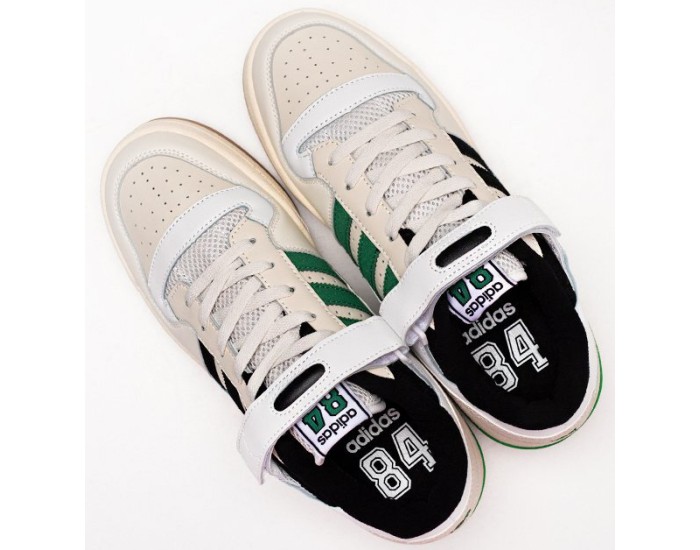 Adidas Forum 84 Low Beige Black Green