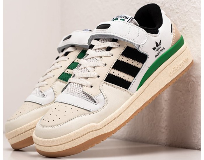 Adidas Forum 84 Low Beige Black Green