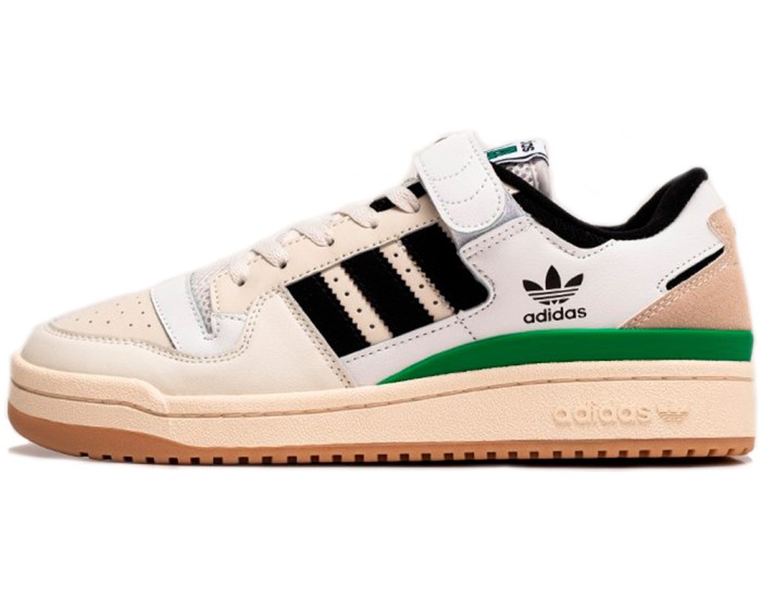 Adidas Forum 84 Low Beige Black Green