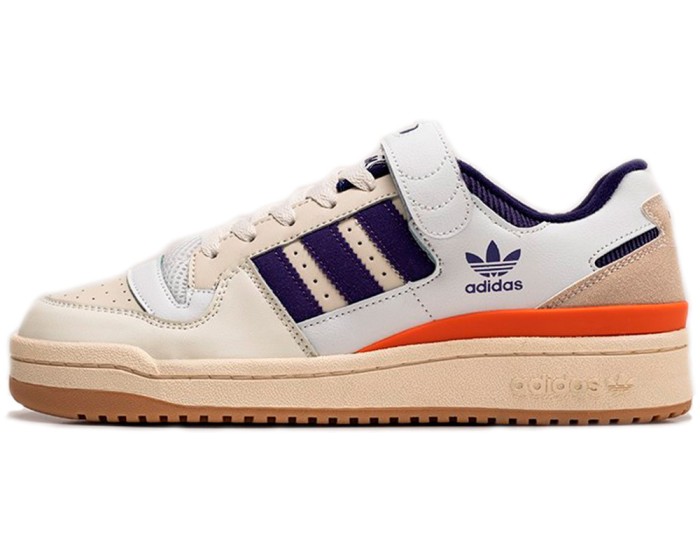 Adidas Forum 84 Low Beige Purple Orange