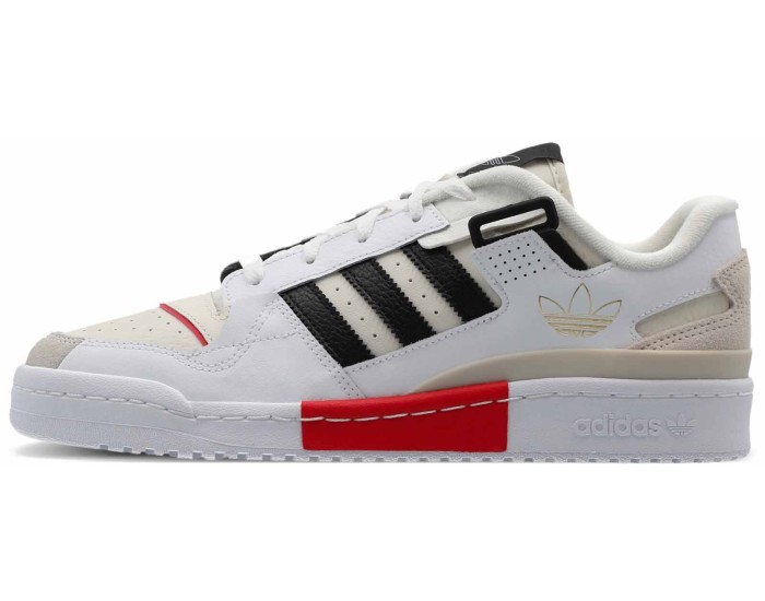 Adidas Forum Exhibit Low White Beige Black