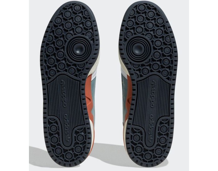 Adidas Forum Exhibit Low White Blue Red