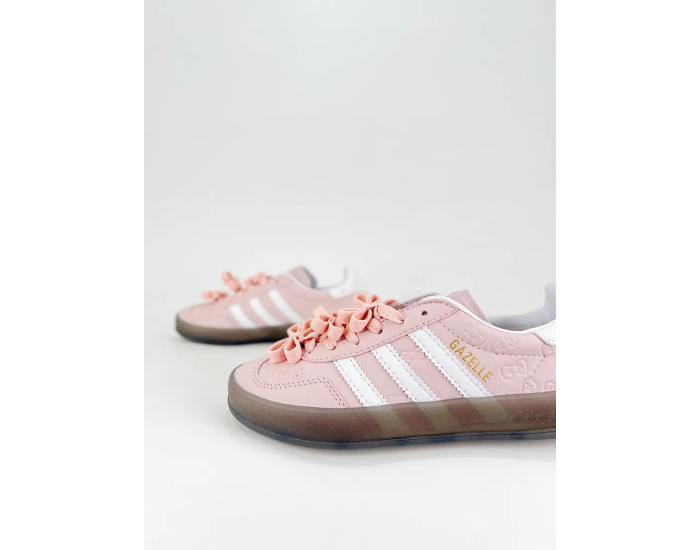 Adidas Gazelle Indoor × Hellokitty Light Pink 