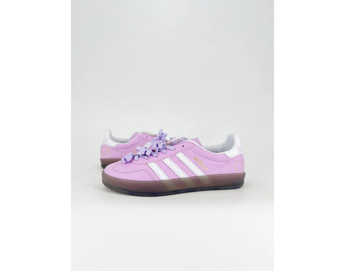 Adidas Gazelle Indoor × Hellokitty Violet