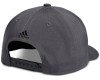Adidas 3-Bar UPF 50 Snapback Hat темно-серая