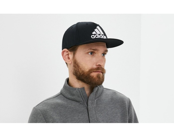 Adidas Excel Performance Snapback Hat черная с белым