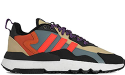 Adidas Nite Jogger Black Grey Orange Purple