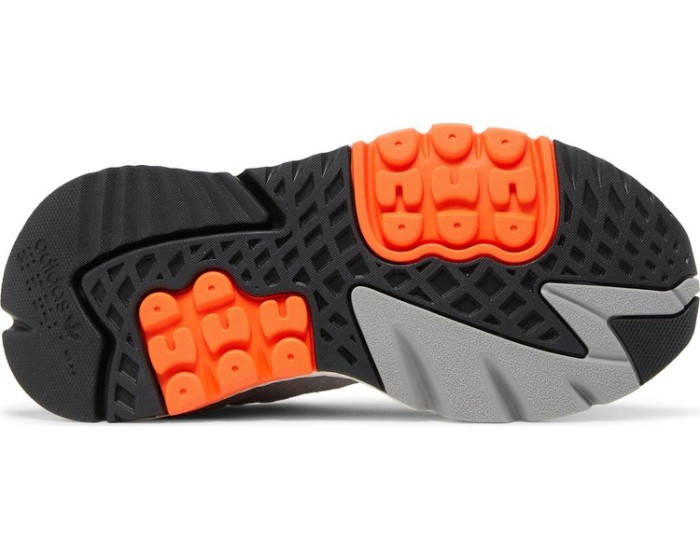 Adidas Nite Jogger Grey Orange серые