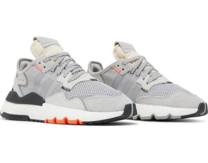 Adidas Nite Jogger Grey Orange серые