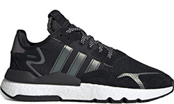 Adidas Nite Jogger Lifestyle Black White Grey