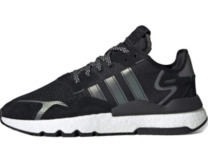 Adidas Nite Jogger Lifestyle Black White Grey