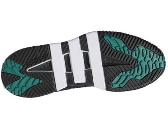 Adidas Niteball Black Green с мехом