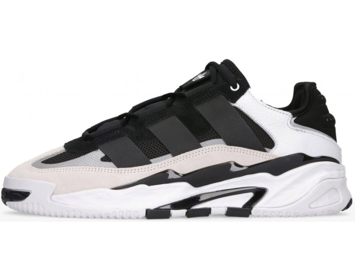 Adidas Niteball Core Black/Silver с мехом