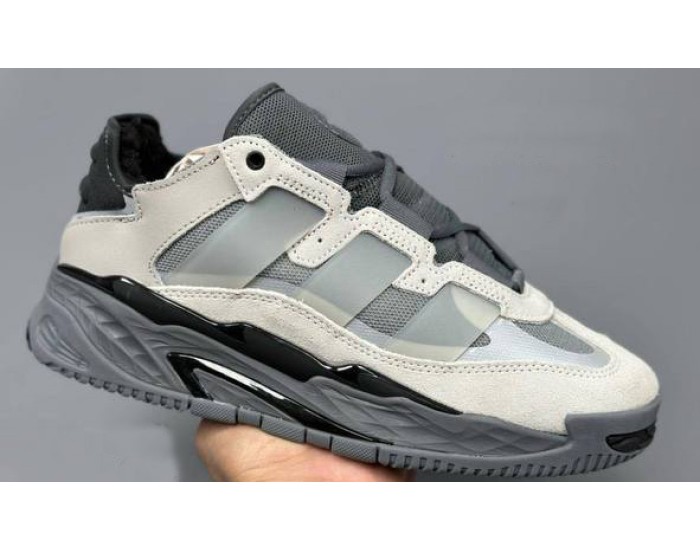 Adidas Niteball Grey Black с мехом