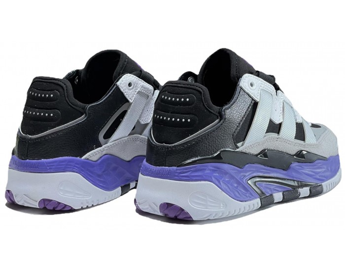 Adidas Niteball White Power Purple Black