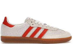 Adidas Samba OG Crystal White Preloved Red