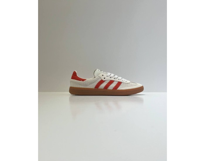 Adidas Samba OG Crystal White Preloved Red
