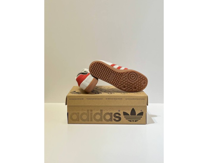 Adidas Samba OG Crystal White Preloved Red