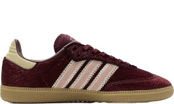Adidas Samba OG Maroon Sand Strata Pony