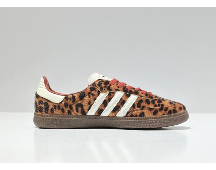 Adidas Samba OG Preloved Red Leopard