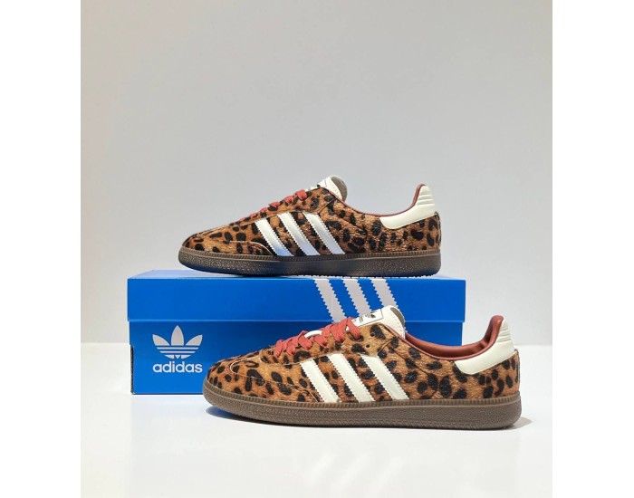 Adidas Samba OG Preloved Red Leopard