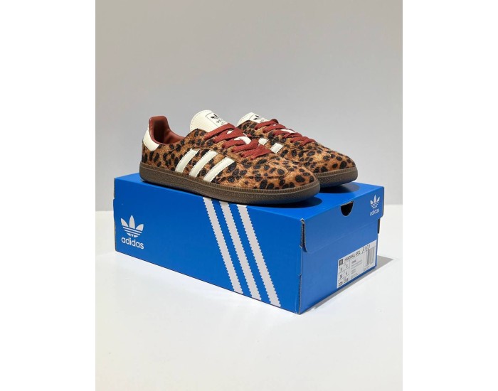 Adidas Samba OG Preloved Red Leopard