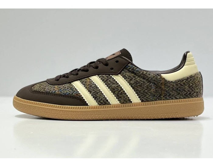 Adidas Samba OG Tweed Pack Dark Brown