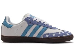 Adidas Samba x Comme Des Garcons Blue Hearts