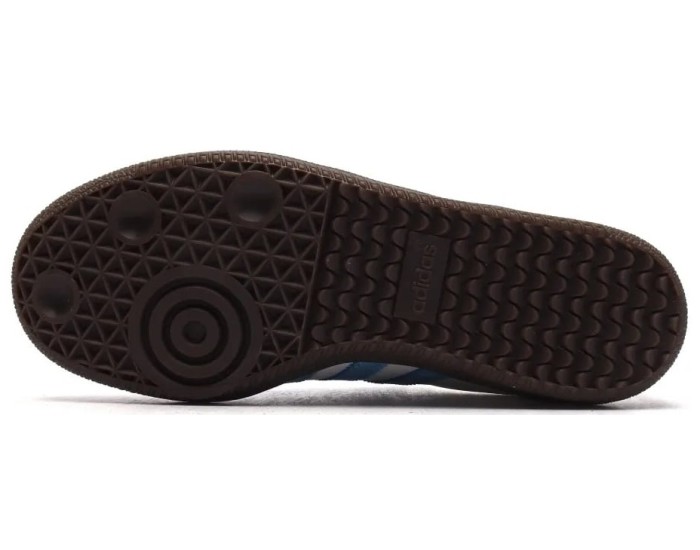 Adidas Samba x Comme Des Garcons Blue Hearts