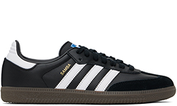 Adidas Samba Black White Leather