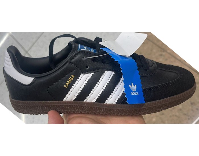 Adidas Samba Black White Leather