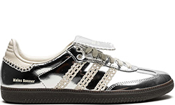 Adidas Samba x Wales Bonner Silver Metallic Gum