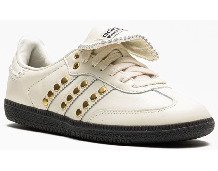 Adidas Samba x Wales Bonner Studded Pack Cream Gold