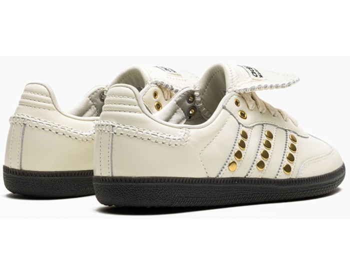 Adidas Samba x Wales Bonner Studded Pack Cream Gold