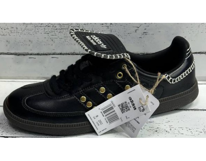 Adidas Samba x Wales Bonner Triple Black Gold