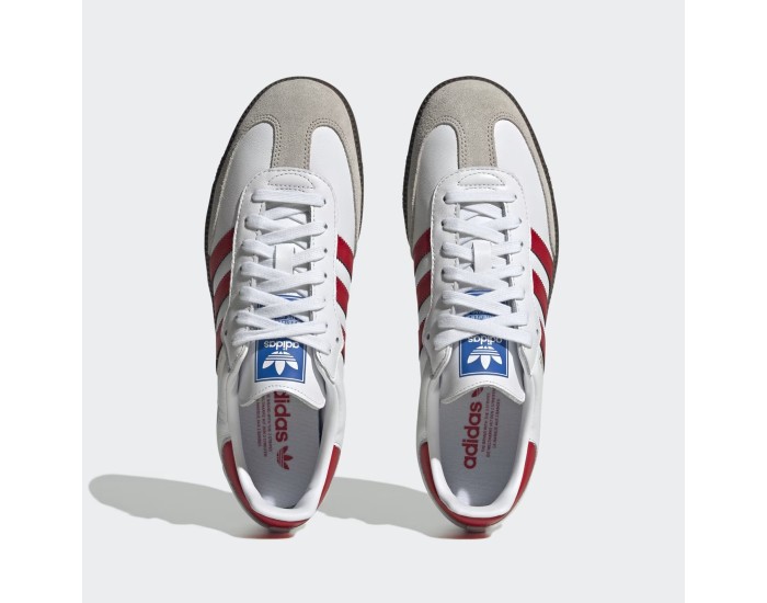 Adidas Samba White Red