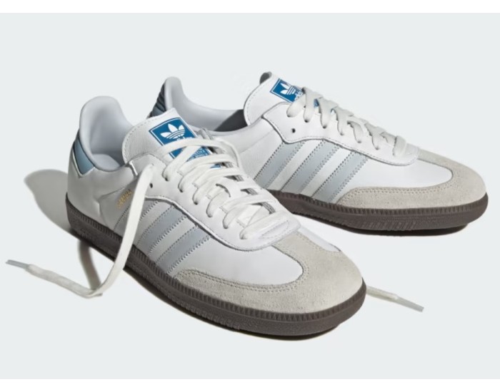 Adidas Samba OG White Blue Gum