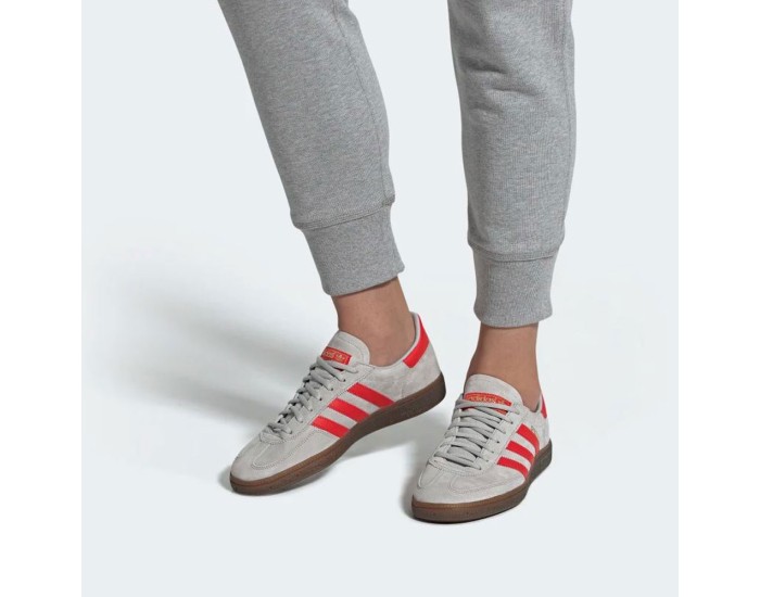Adidas Spezial Handball Grey Hi-Res Red