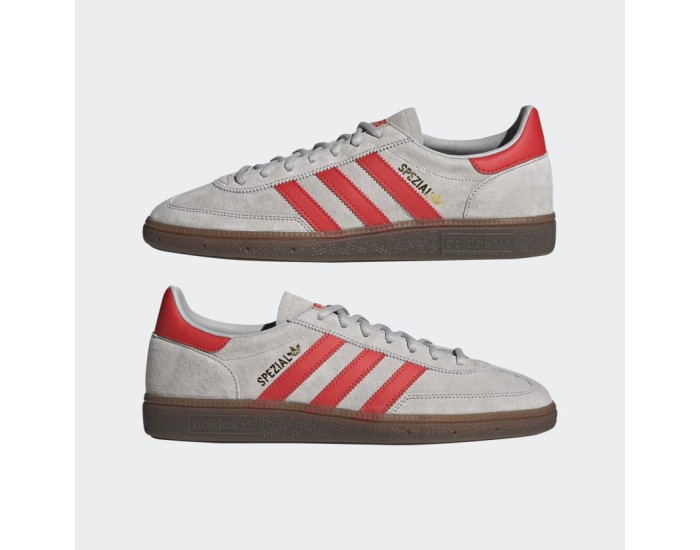 Adidas Spezial Handball Grey Hi-Res Red