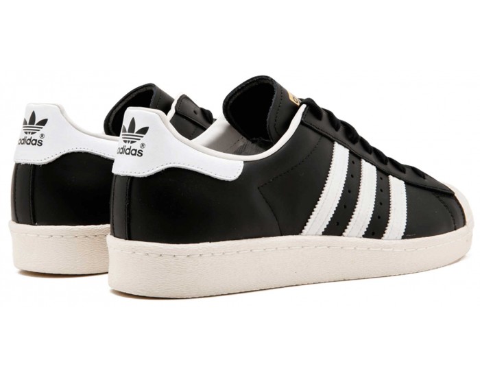 Adidas Superstar 80s Black White